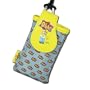 Licensed Blue Simpson Lanyard Pouch with Yellow Trim Homer on the Velcro Flap Doh! Text Throughout the Pouch