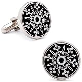 Silver Plated Midnight Star Cufflinks