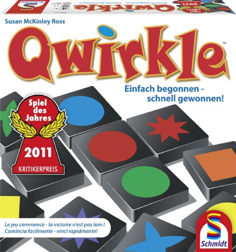 Schmidt Spiele Schmidt Spiele 49014 - Qwirkle,  Legespiel - Spiel des Jahres 2011 Produktbild