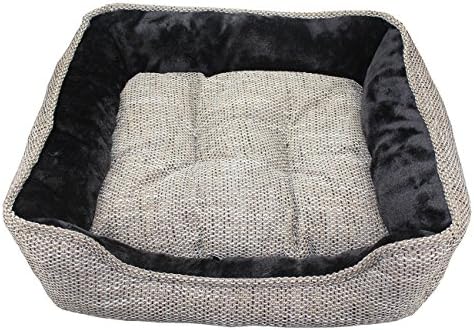 LaMi Rectangle Medium Dog Bed/Pet Bed ,Gray