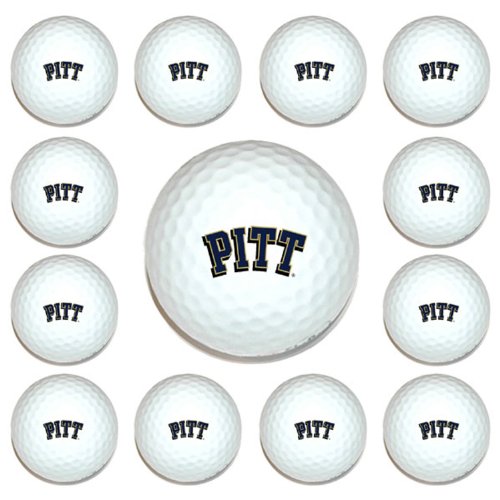 Pittsburgh Panthers Dozen Pack Of Golf Balls From Team Golf