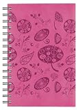 Produkt-Bild: N/BOOK: A5 Pixie Wire-O Pink +++ stylisches SKETCH- und NOTIZBUCH +++ TOP Pierre Belv&eacute;d&egrave;re Qualit&auml;t