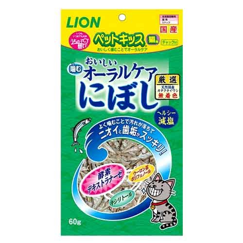 ライオン ペットキレイオーラルケアにぼしM 60ｇ
