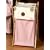 JoJo Designs Baby and Kids Clothes Laundry Hamper - Pink and Brown Modern Polka Dots