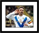 Roberto Baggio Brescia Framed 8x10 Photograph