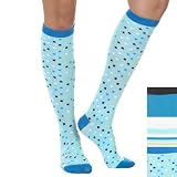 Xhilaration® Turquoise 3pk Knee High Socks - OS