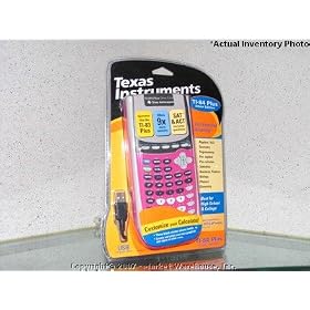 Texas Instruments TI-84+ Silver Graph Calculator Pink by Texas Instruments