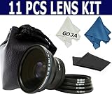 Essential Kit for NIKON D80 D90 D3000 D3100 D5000 D5100, Includes: 0.43X Wi ....