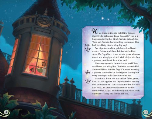Disney Princess and the Frog Movie Theater Storybook and Movie Projector
