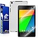 ArmorSuit MilitaryShield - Google Nexus 7 2nd Generation Screen Protector + White Carbon Fiber Full Body Skin Protectorw/ Lifetime Replacements