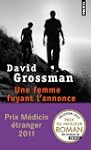 Une femme fuyant l'annonce
