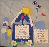 This Home Open To God Craft Kit