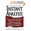 Instant Analysis: How to understand and change the 100 most common, annoying, puzzling, self-defeating behaviours and habits