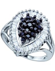 1.03CT DIAMOND CLUSTER RING