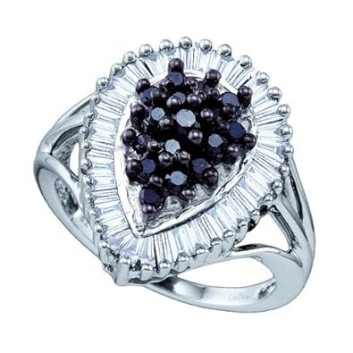 Cheap Girls Jewelry 1.03CT DIAMOND CLUSTER RING For Sale