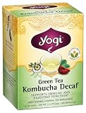 Yogi Tea, Green Tea Kombucha Decaf, Tea Bags, 16-Count Boxes (Pack of 6)  [Amazon Frustration-Free Packaging]