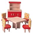 PLAN TOYS Dollhouse Dining Room - Neo Style