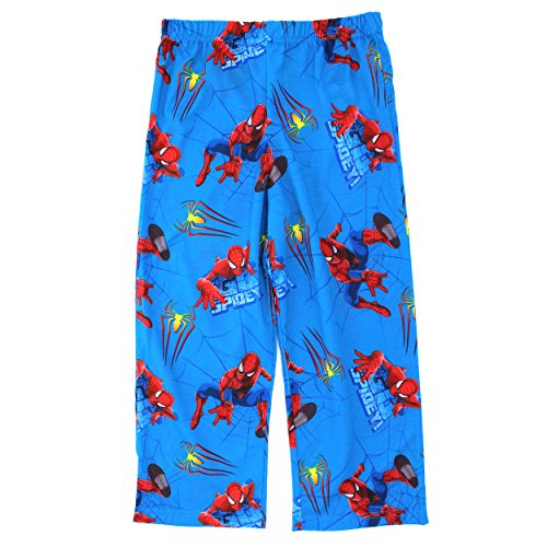 Spider-Man Boys Blue Poly Pajama Pants