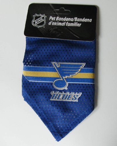 St. Louis Blues Pet Dog Hockey Jersey Bandana S/M