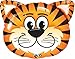 Tiger Shape Face Jungle Safari Zoo Birthday Party Supply Baby Shower 30