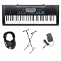Casio CTK-2100 61-Key Portable Keyboard Package with Headphones, Stand & Power Supply