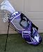 Golf Sets For Sale
Ladies Complete Golf Clubs Set Drivers, Hybrid, Irons, Putter Bag Womens Golfing Equipment Purple Color