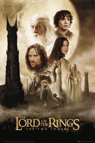 The Lord Of The Rings - The Two Towers - Movie Poster (Regular) (Size: 24