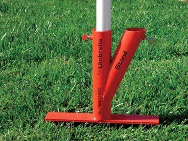 The Original Umbrella Stand Beach Red