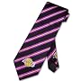 LOS ANGELES L.A. LAKERS SILK NeckTie NBA STRIPES Men's Neck Tie