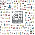 Pictos, logos et autres tags au point de croix