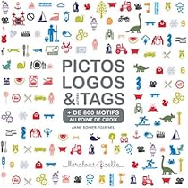 Pictos, logos et autres tags au point de croix