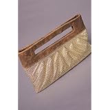 Gold Dimple Mesh Tote by BCBG at BCBG MAX AZRIA
