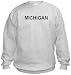 MICHIGAN - State-series - Light Grey Sweatshirt