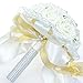 Favebridal Real Touch Flower Silk Rose Bridal Wedding Bouquet WF012CR