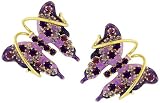 Lunch at The Ritz Couture Butterfly Dots - Violet