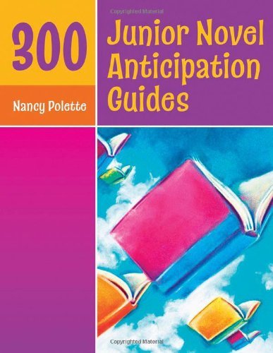 300 Junior Novel Anticipation Guides