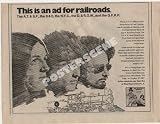 Grand Funk Railroad On Time LP Promo Ad Original 1969
