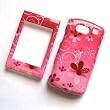 AT&T UTStarcom Quickfire PCD Snap On Protector Hard Case Image Cover Pink Flowers Design
