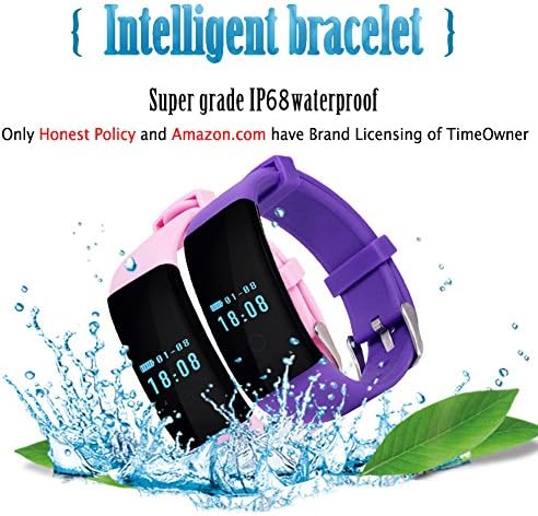 TimeOwner D21 Sport Bluetooth Smart Band Wrist Bracelet (Purple)