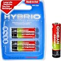 Ultralast UL-4AAAHYB HYBRIO Ready-To-Use Rechargeable AAA Battery Retail Pack