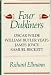 FOUR DUBLINERS: OSCAR WILDE, WILLIAM BUTLER YEATS, JAMES JOYCE, SAMUEL BECKETT by Richard Ellmann (1987 Hardcover in dust jacket 122 pages including Index. George Braziller publishers, Stated 1st United States printing)