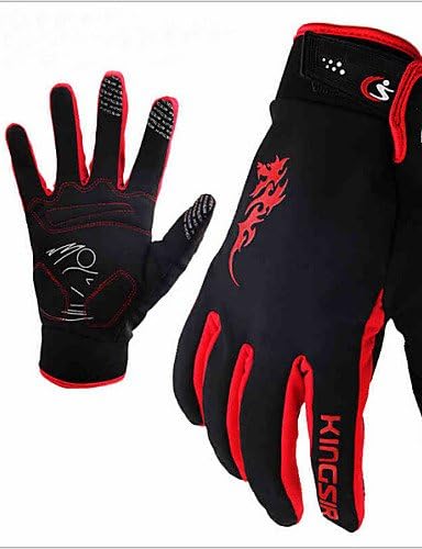Giant Mountain Bike Riding Gloves All Fingers Long Finger Touch Gloves Outdoor Warm Gloves , black-m , black-m