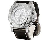 Mens Diamond Watches Techno Master Diamond Watch 1ct TM-2134-A
