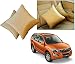 Car Vastra Cushion Pillow Set Beige Color For Car & Home For - Mahindra XUV 500-2015 RS.799.00