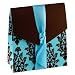 Club Wedd� Tent Favor Box 50-pk. - Brown/ Aqua