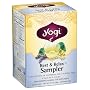 Yogi Rest & Relax Sampler, Herbal Tea Supplement Variety Pack, 16-Count Tea Bags (Pack of 6)
