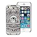 amtonseeshop New Fashion Hot Variou Painted Pattern Phone Hard Back Case for iPhone 5 5S (Eye)
