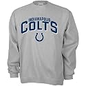 Reebok Indianapolis Colts Ash Goal Line Crew Sweatshirt