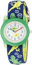 Timex Kids' T72881 "Lizards" Watch with Multi-Colored Fabric Band