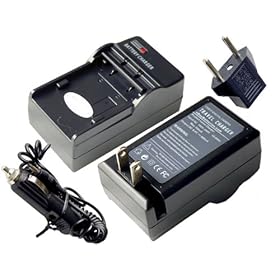 DE-A91BA Pansonic - Replacement A/C D/C Rapid Battery Charger (Incl. Car Cord and European Plug Adapters)